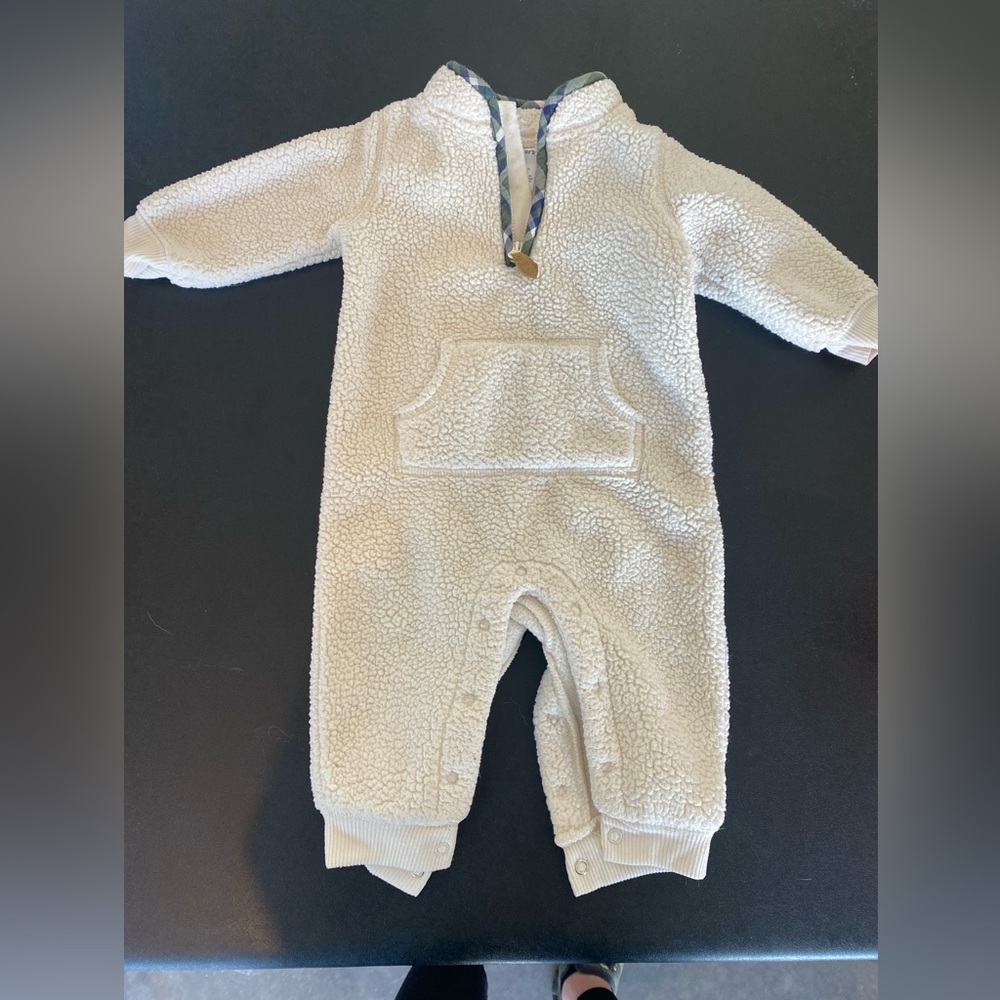 Carter's White Bodysuit One Piece Soft Cotton